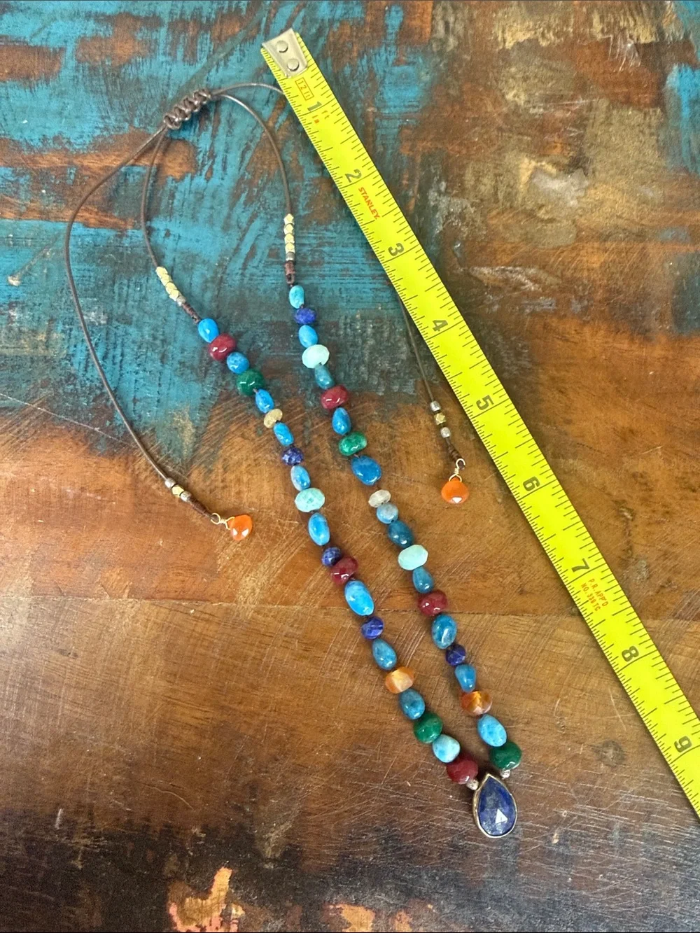 Sundance ”Beach Bonfire” sliding knot necklace. New with tags.